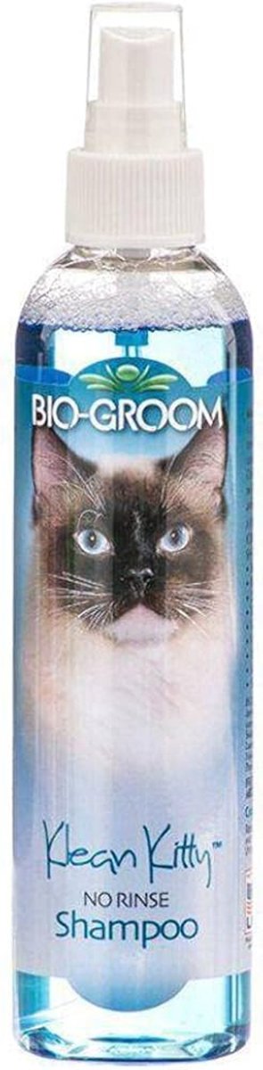 Bio-groom - klean kitty - leave-in kittenshampoo - zonder uitspoelen - natuurlijke ingrediënten - 236ml