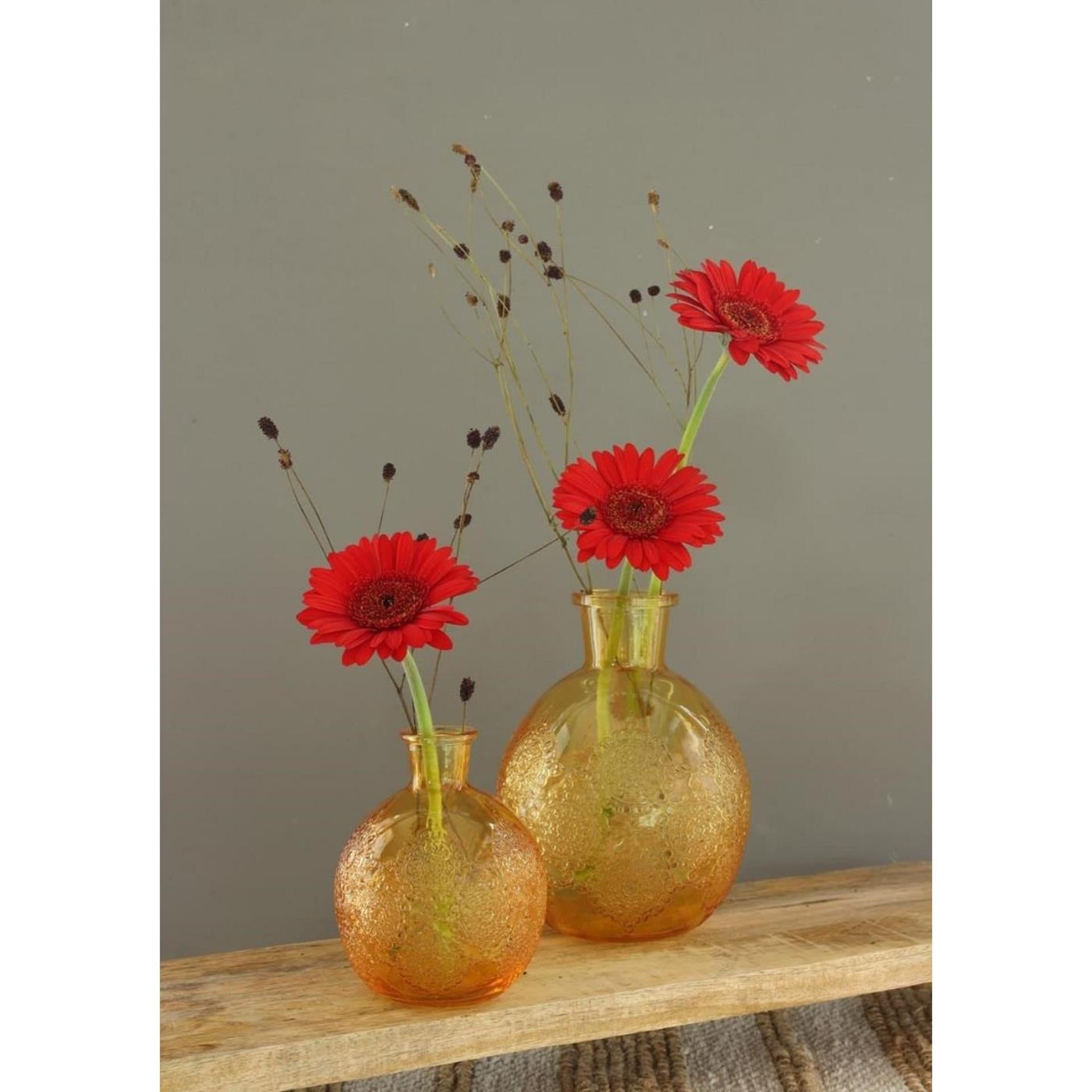 Ideas 4 seasons vaas bologna oker ø9,5xh12cm