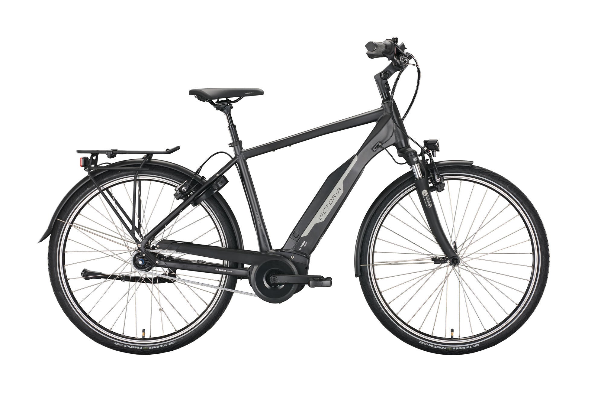 Victoria elektrische trekkingfiets etrekking 7.6 mod. 22 ebike vict. e-trek. 7.6 28 48 diam. 7sp anthr.