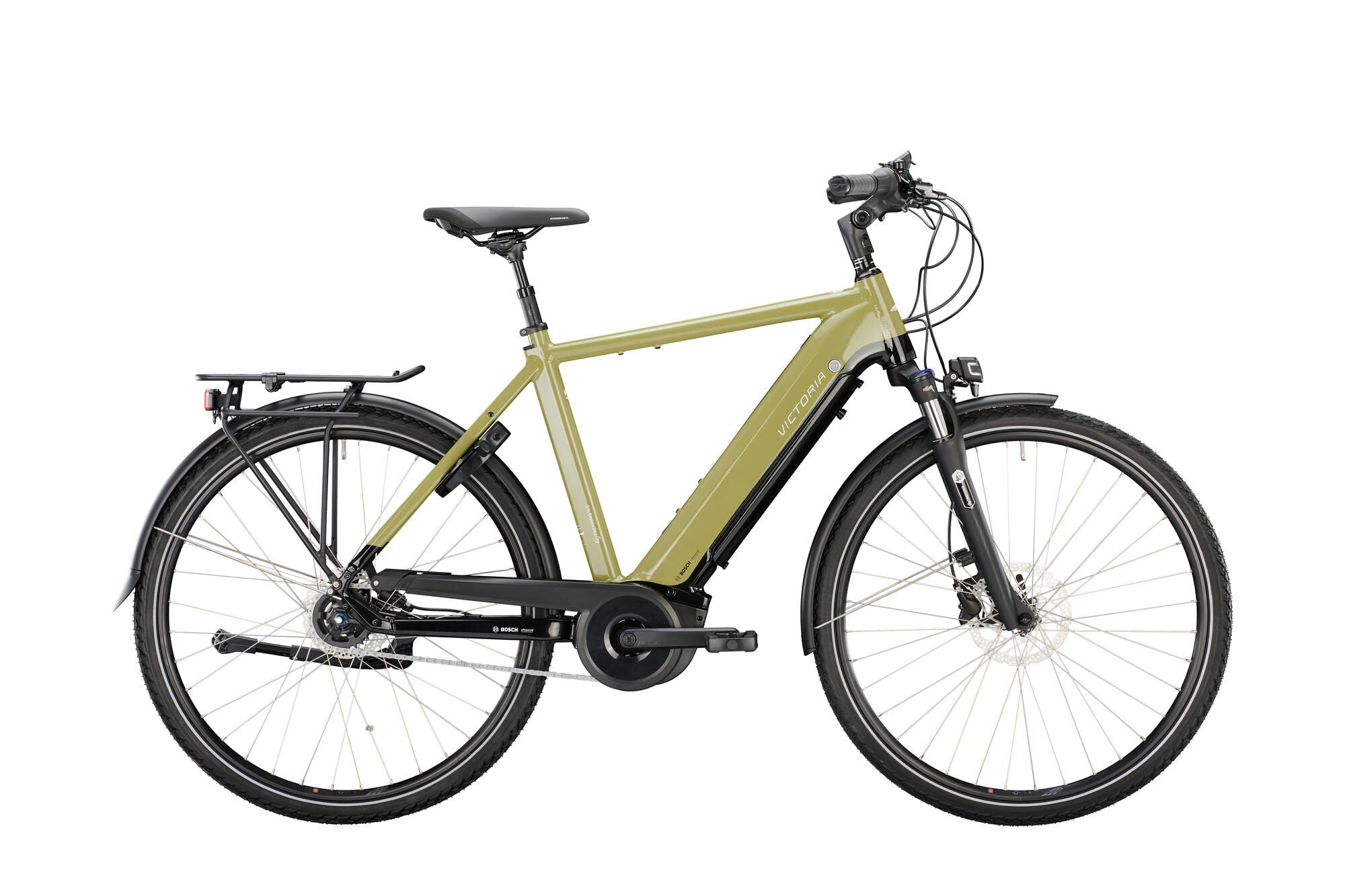 Victoria elektrische trekkingfiets etrekking 11.5 mod. 22 ebike vict. e-trek. 11.5 28 50 diam. freehub green