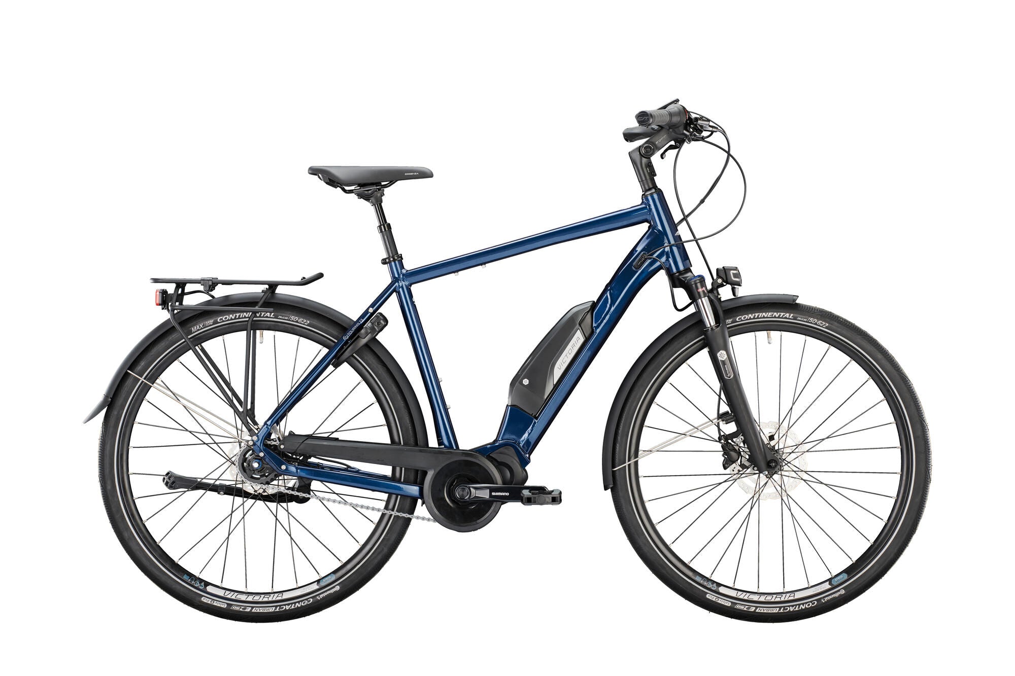 Victoria elektrische trekkingfiets etouring 7.5 mod. 22 ebike vict. e-tour. 7.5 28 60 diam. freehub blue