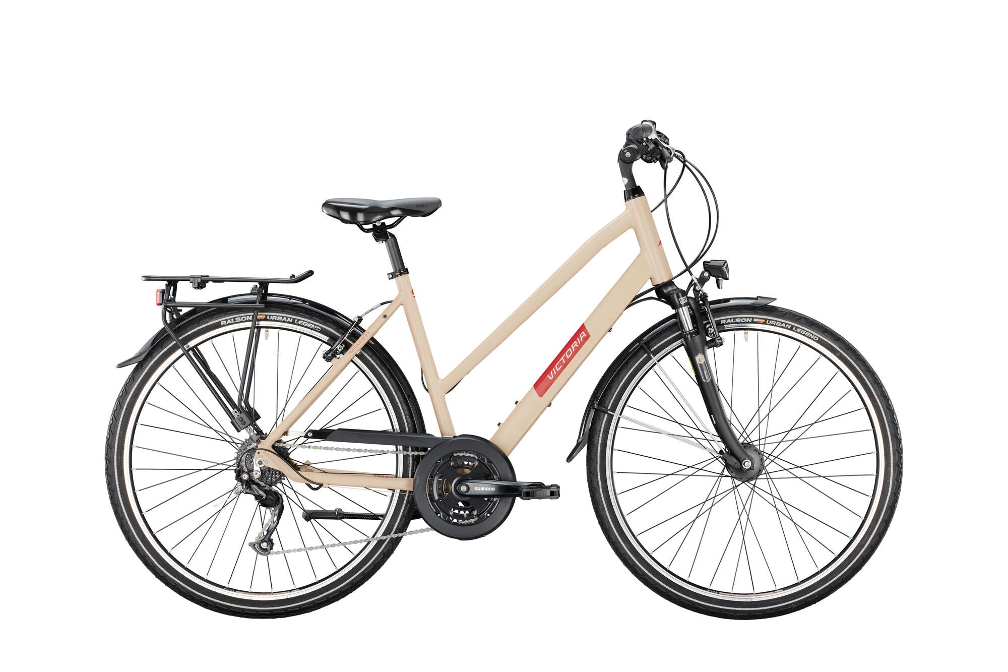 Victoria trekkingfiets trekking 2.7 mod. 22 bike vict.trekking 2.7 28 51 trap. 24sp beige