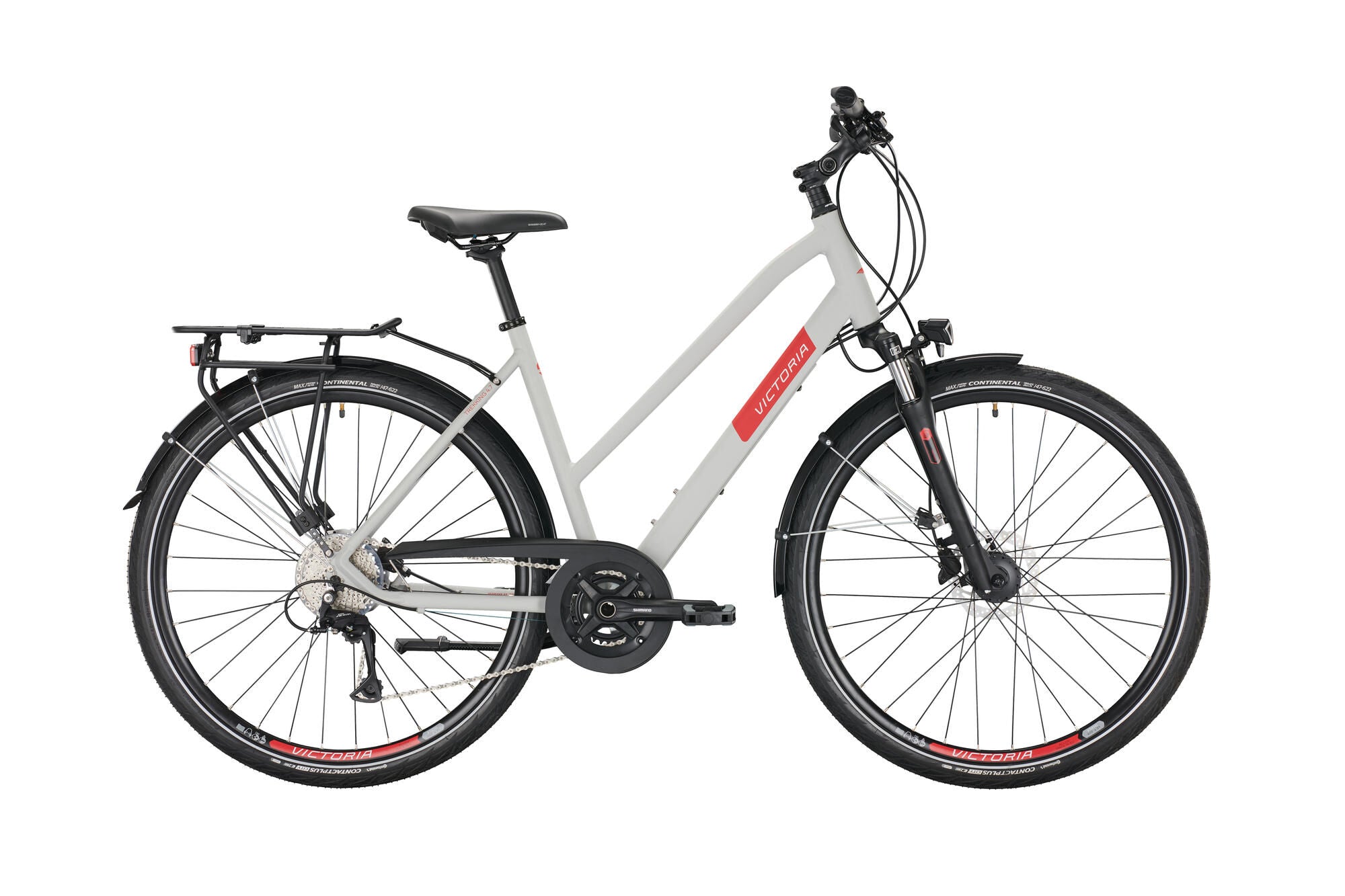 Victoria trekkingfiets trekking 4.7 mod. 22 bike vict.trekking 4.7 28 56 trap. 18sp silver