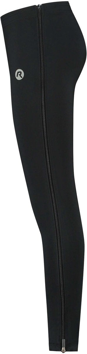 Rogelli kids breno kind fietsbroek lange rits - zonder zeem - zwart