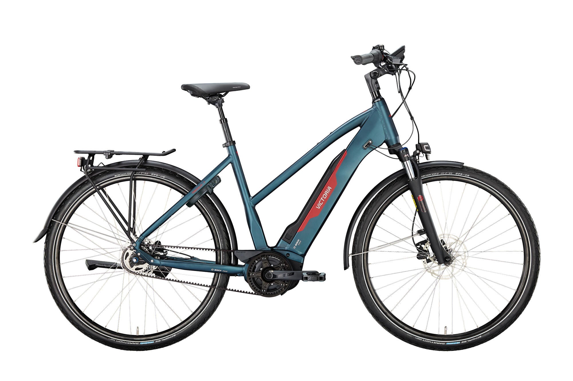 Victoria elektrische trekkingfiets tresalo 7 (#1) ebike vic.tresalo 7 28 53 trap. 5sp fw dark night