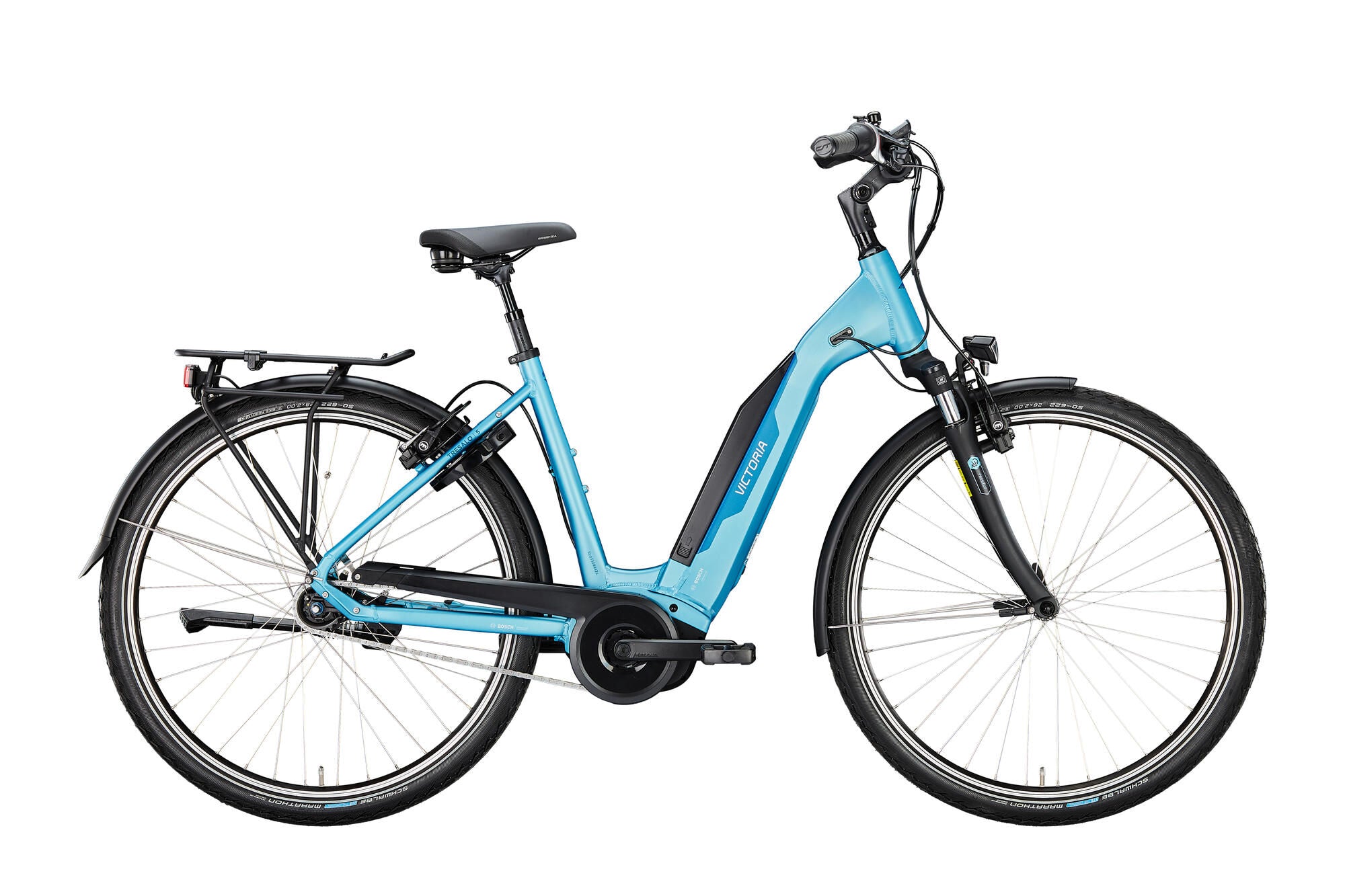 Victoria elektrische trekkingfiets tresalo 5 (#1) ebike vict. tresalo 5 28 56 7sp wave blue