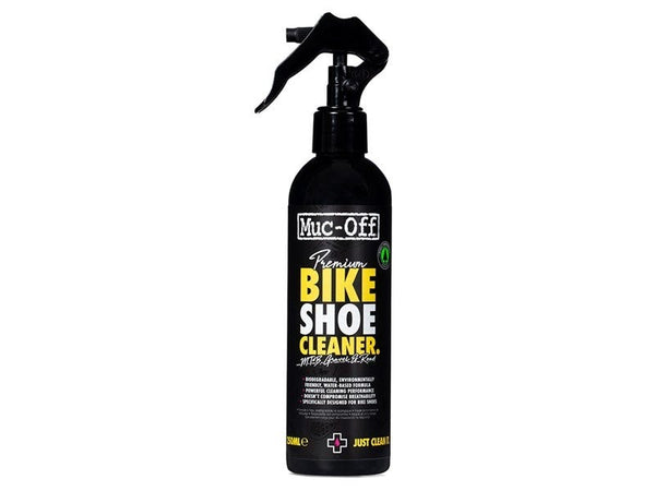 Muc-off footwear cleaner - schoonmaakmiddel voor fietsschoenen - 250ml - biologisch afbreekbaar - op waterbasis - voorbereiding voor impregneren