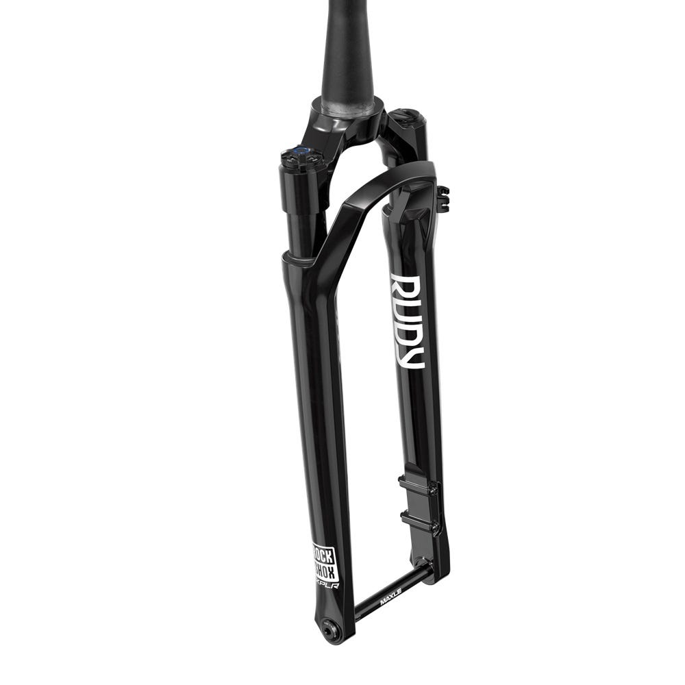 Rockshox voorvork rudy ultimate race day 2 12x100 45 offset 40mm zwart glans