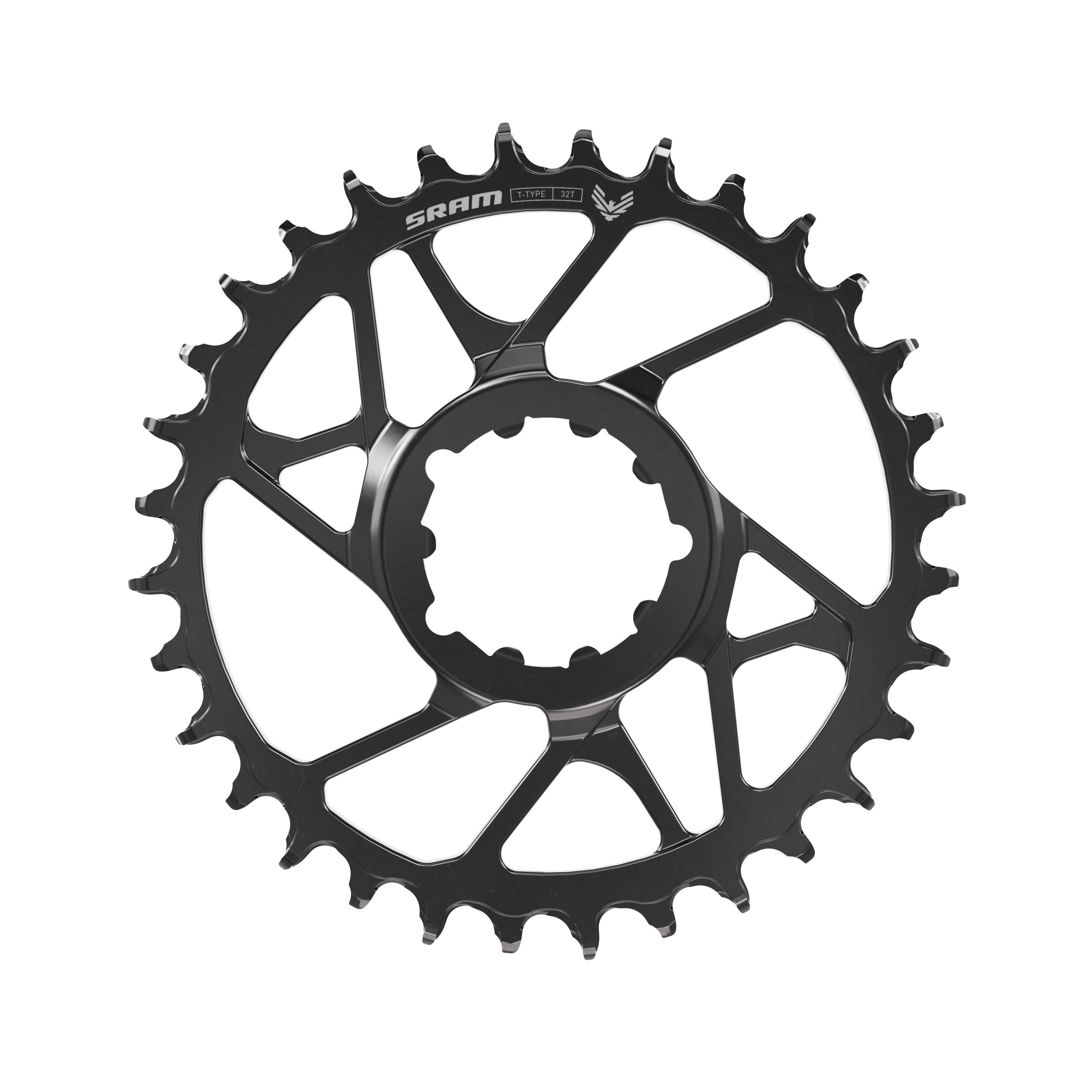 Sram kettingblad eagle t-type zwart 34t staal dm 3mm offset eagle 70