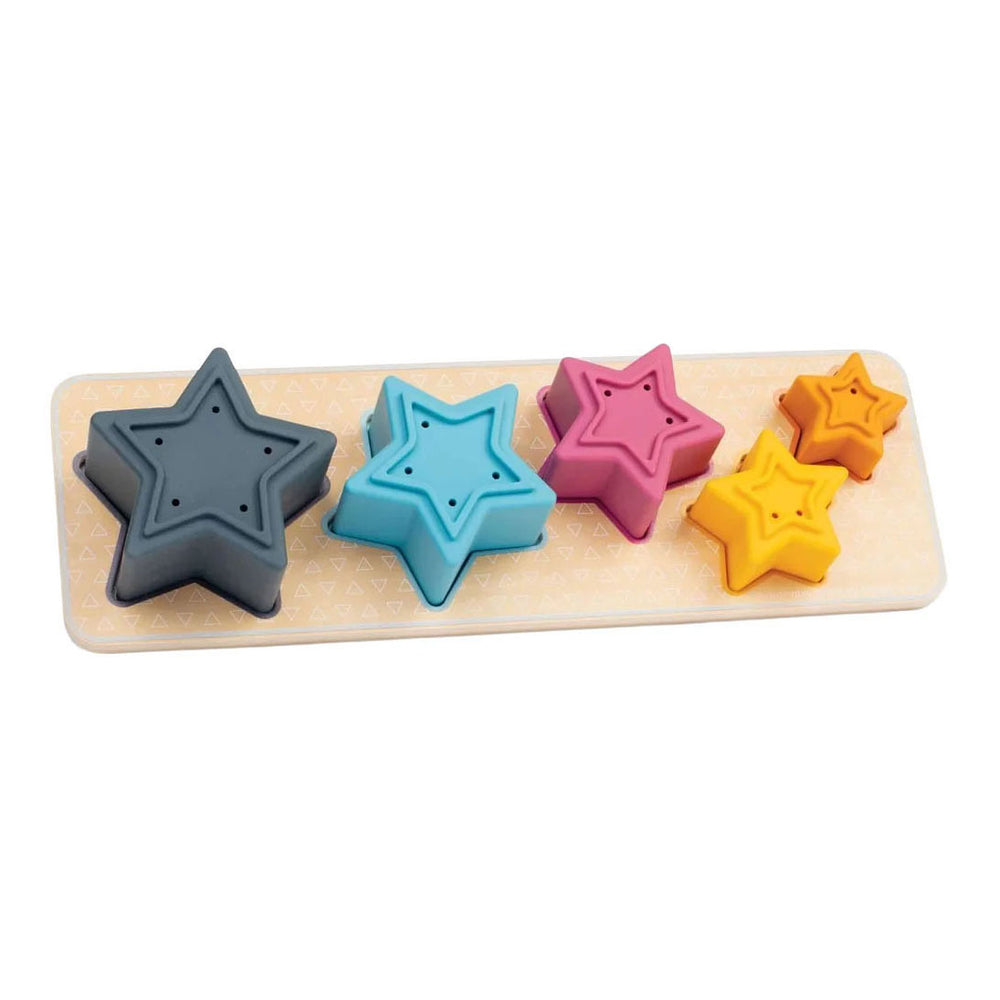 Bigjigs vormen vormen sterren - hout - vanaf 12mnd