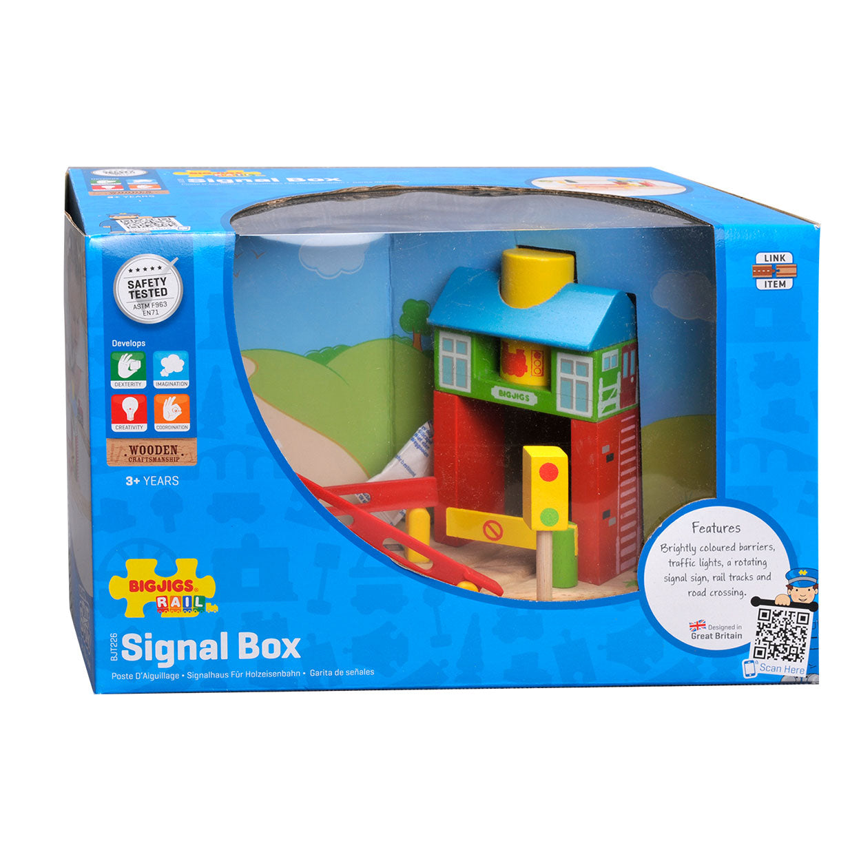 Bigjigs houten seinhuis