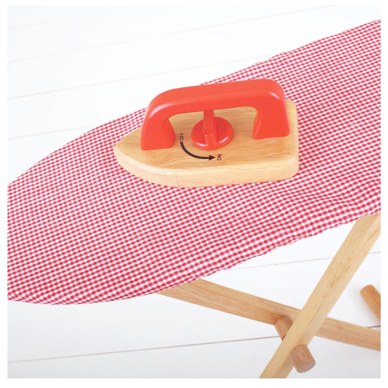 Bigjigs Wooden Ironing Board Iron