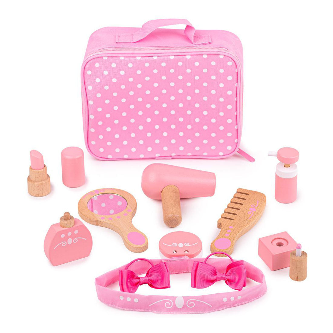 Bigjigs toys - houten schoonheidsset