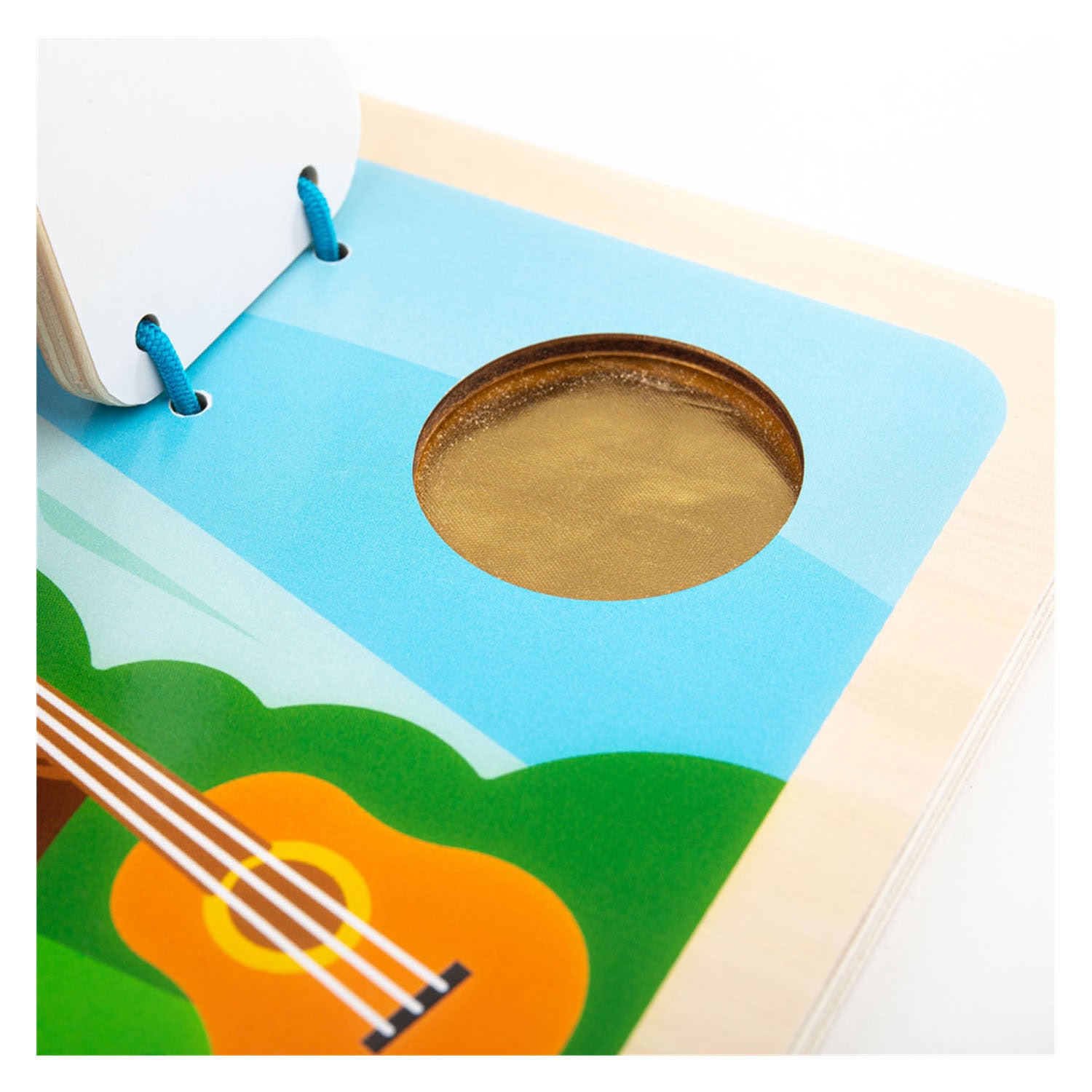 Bigjigs Houten Zintuigenbord Kamperen in het Wild