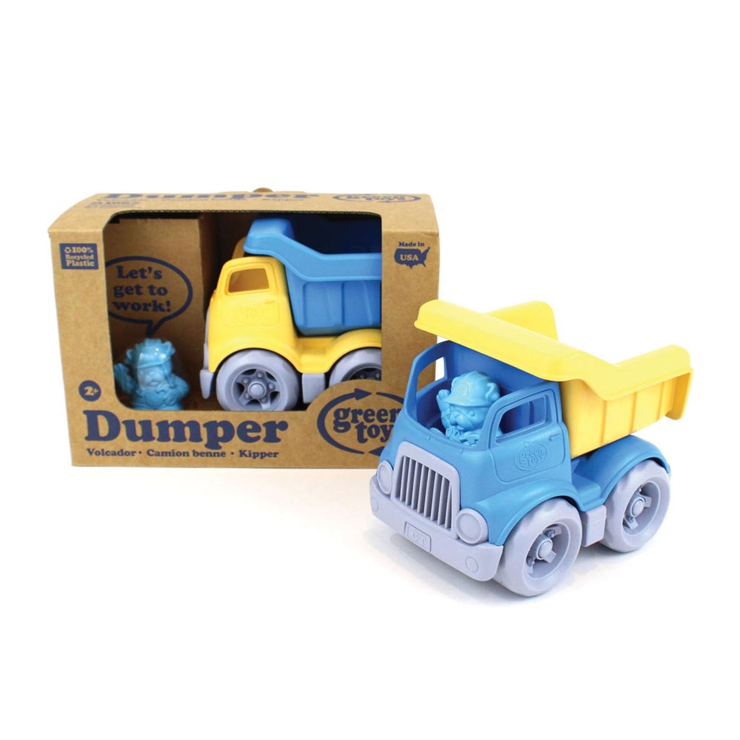 Green toys speelgoed green toys kiepvrachtwagen