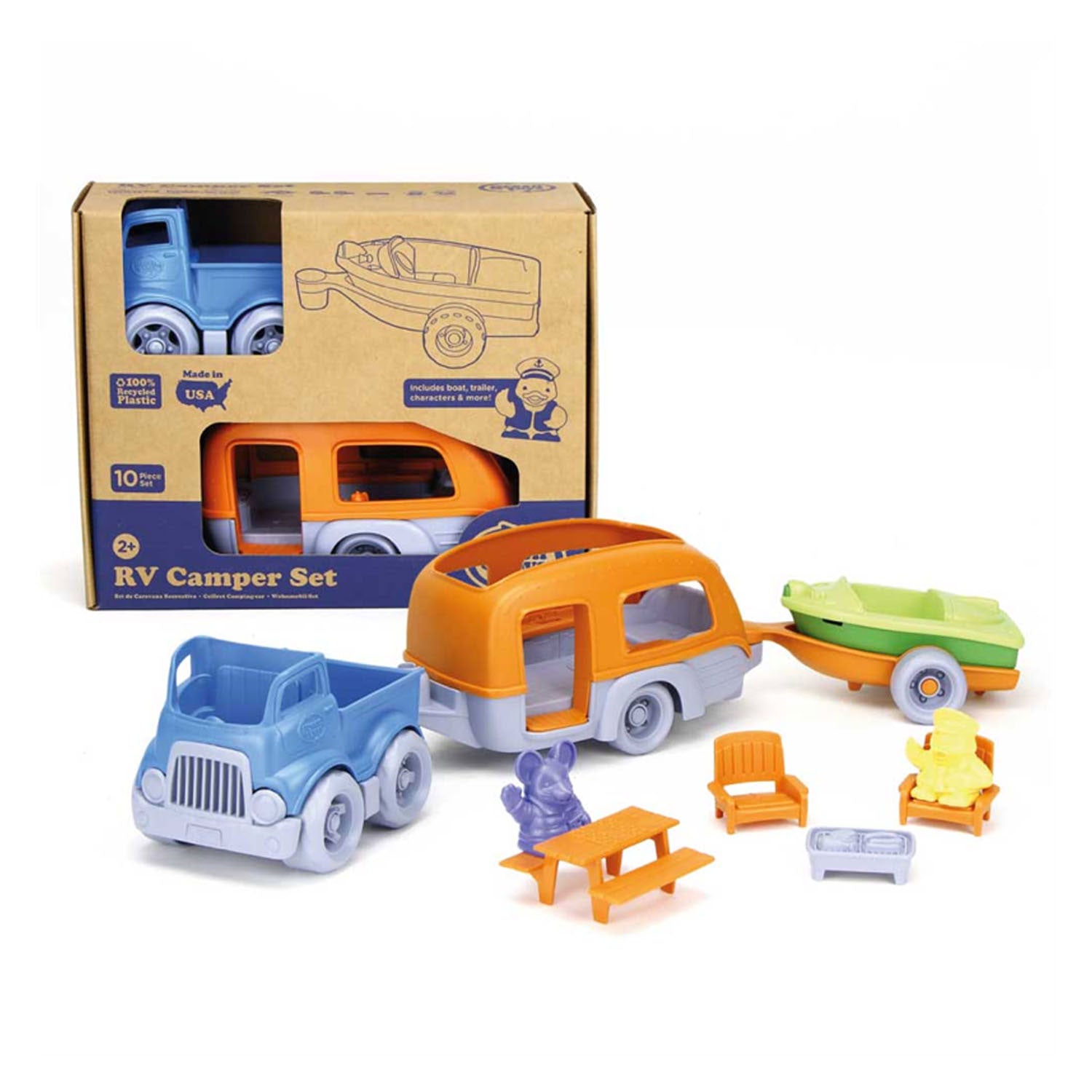 Green toys camper set