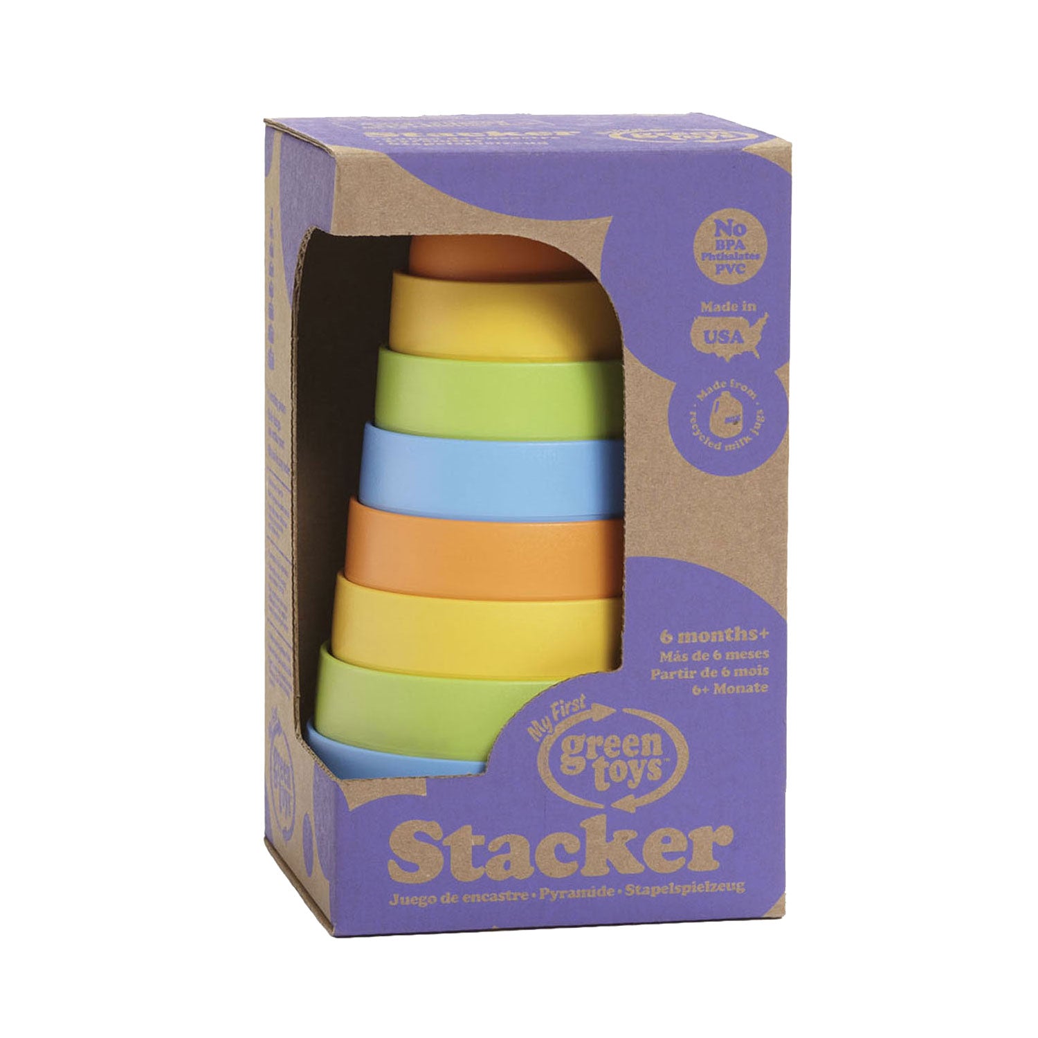 Green toys mijn eerste stapelaar bekers