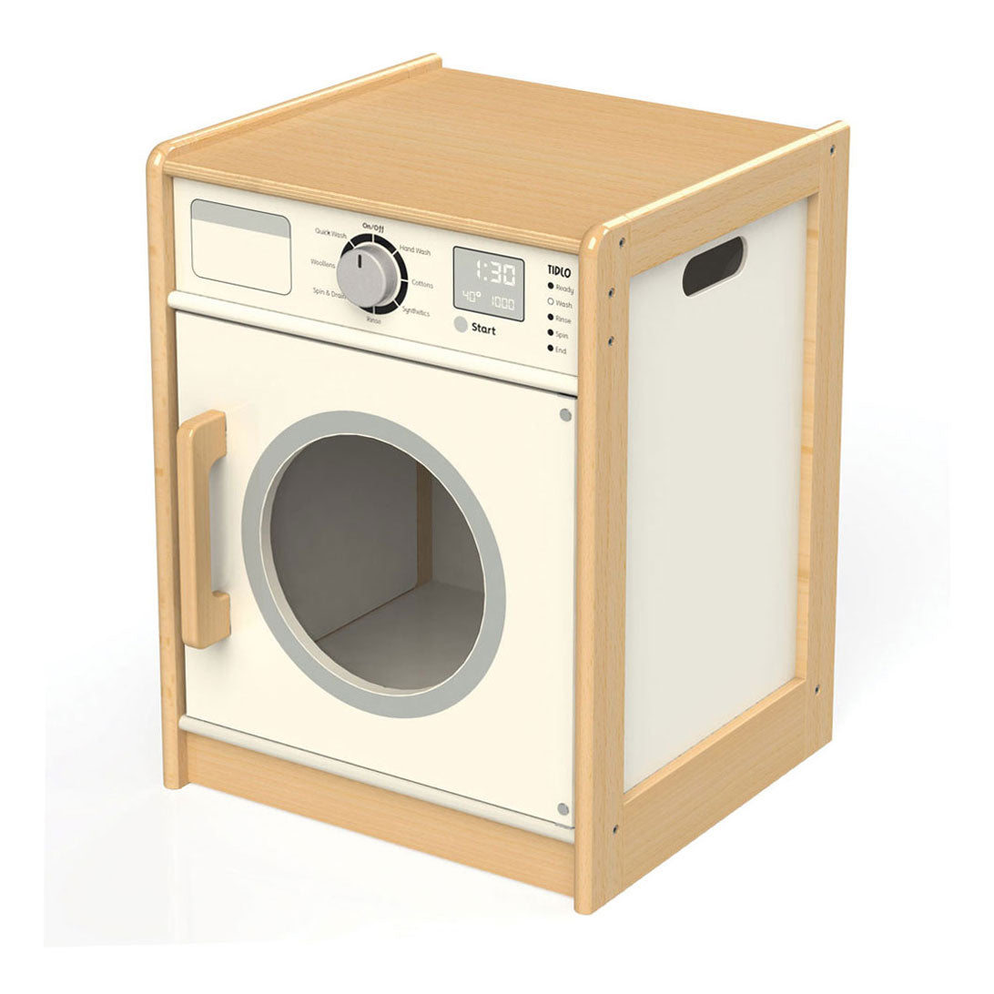 Tidlo educational wooden toy washing machine