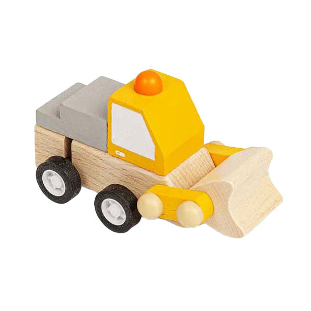 Bigjigs houten opwindvrachtwagen