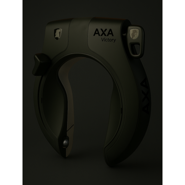 Axa ringslot victory art 2 - matzwart - inclusief accuslot gazelle impulse