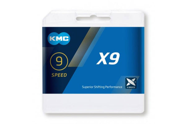 Chaîne KMC X9 OR, Ti-Ni, 1 2x1128, 5.88mm, 114 L 9 vitesses
