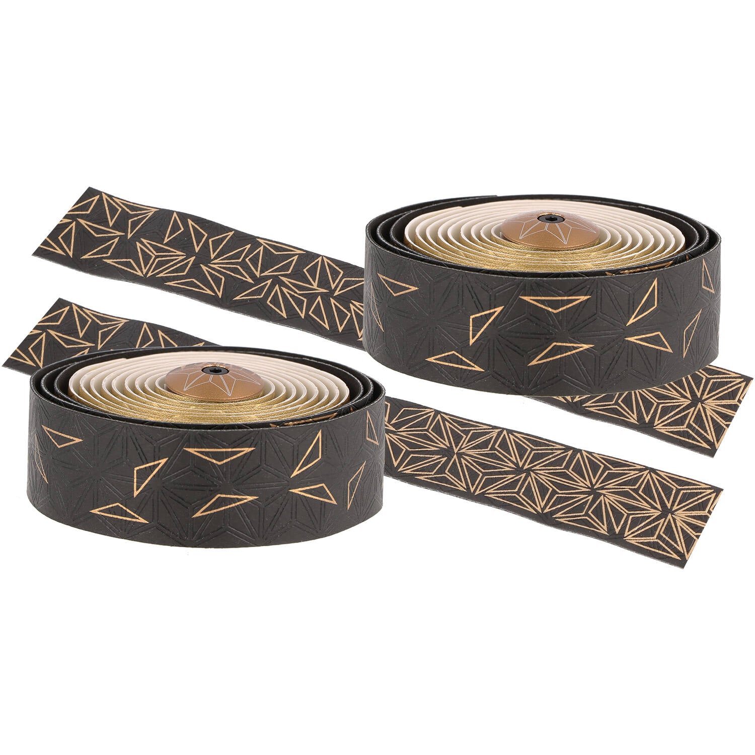 Supacaz - stuurlint star fade zwart goud