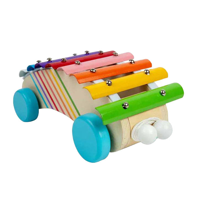 Bigjigs houten trekfiguur xylofoon