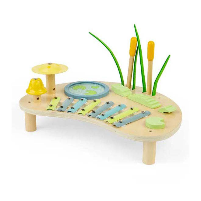 Bigjigs houten jungle muziekbureau