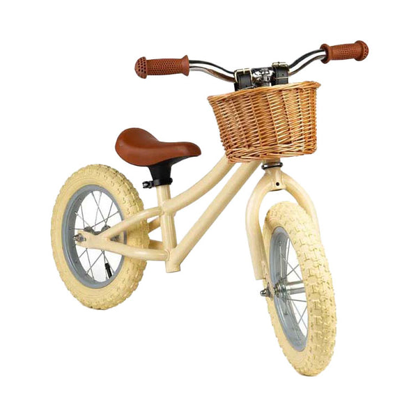 Bigjigs loopfiets creme