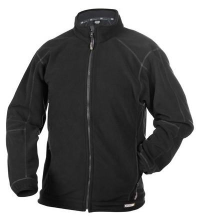 Dassy fleecevest penza zwart m