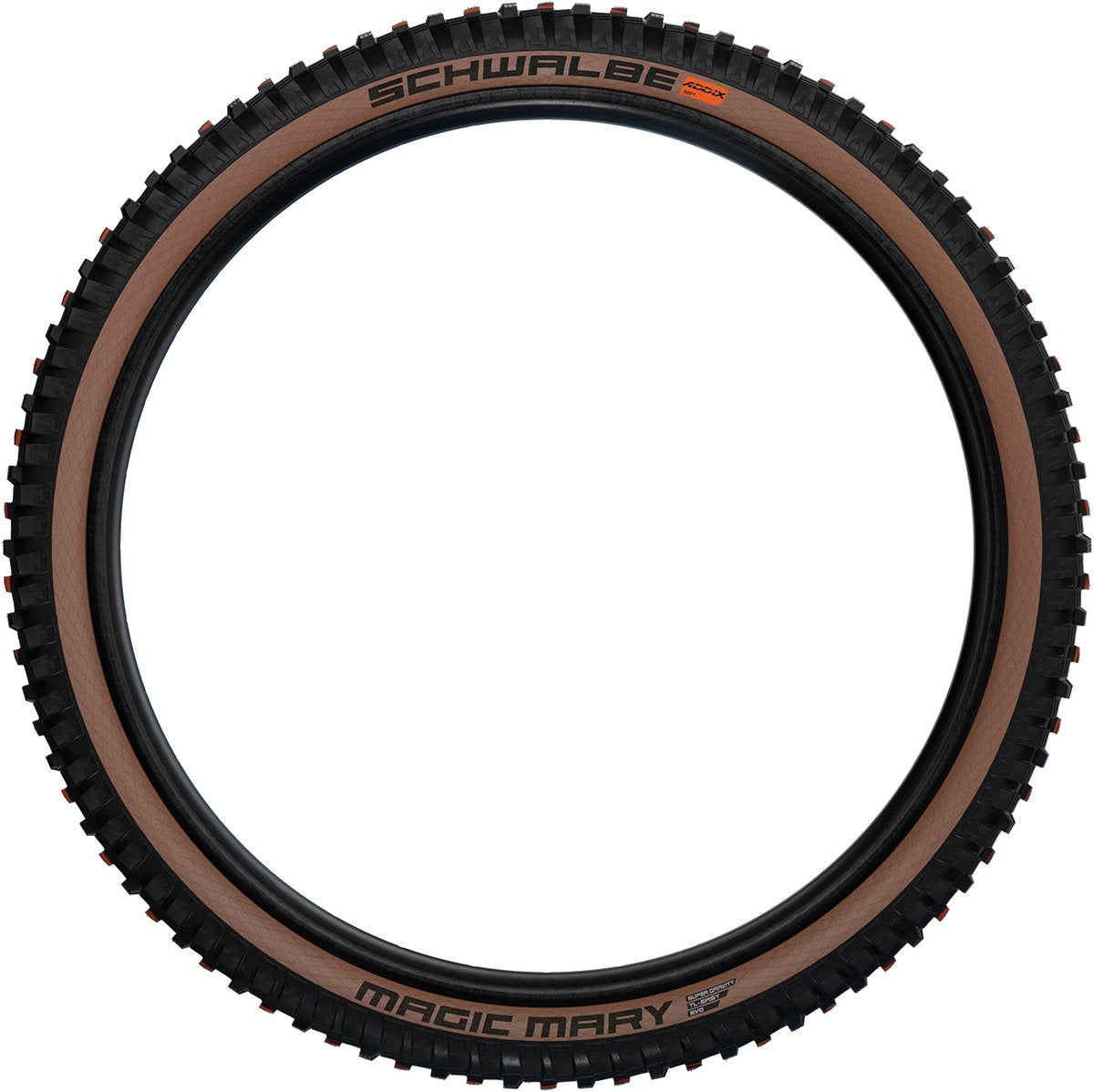 Vouwband Schwalbe Magic Mary Super Gravity 27,5 x 2,40 62-584 mm - zwart