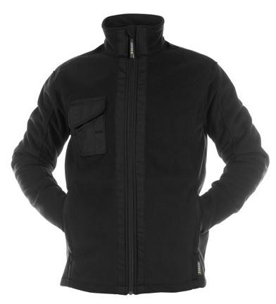 Dassy fleecejas croft zwart s