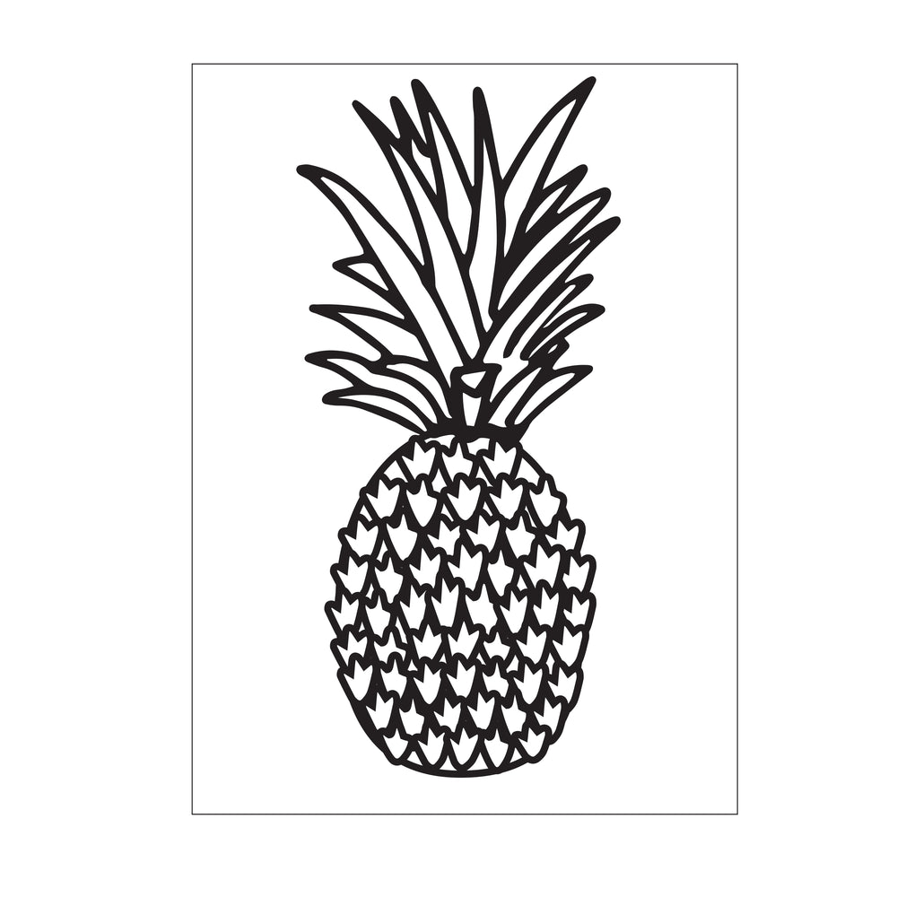 Darice • embossing sjabloon ananas