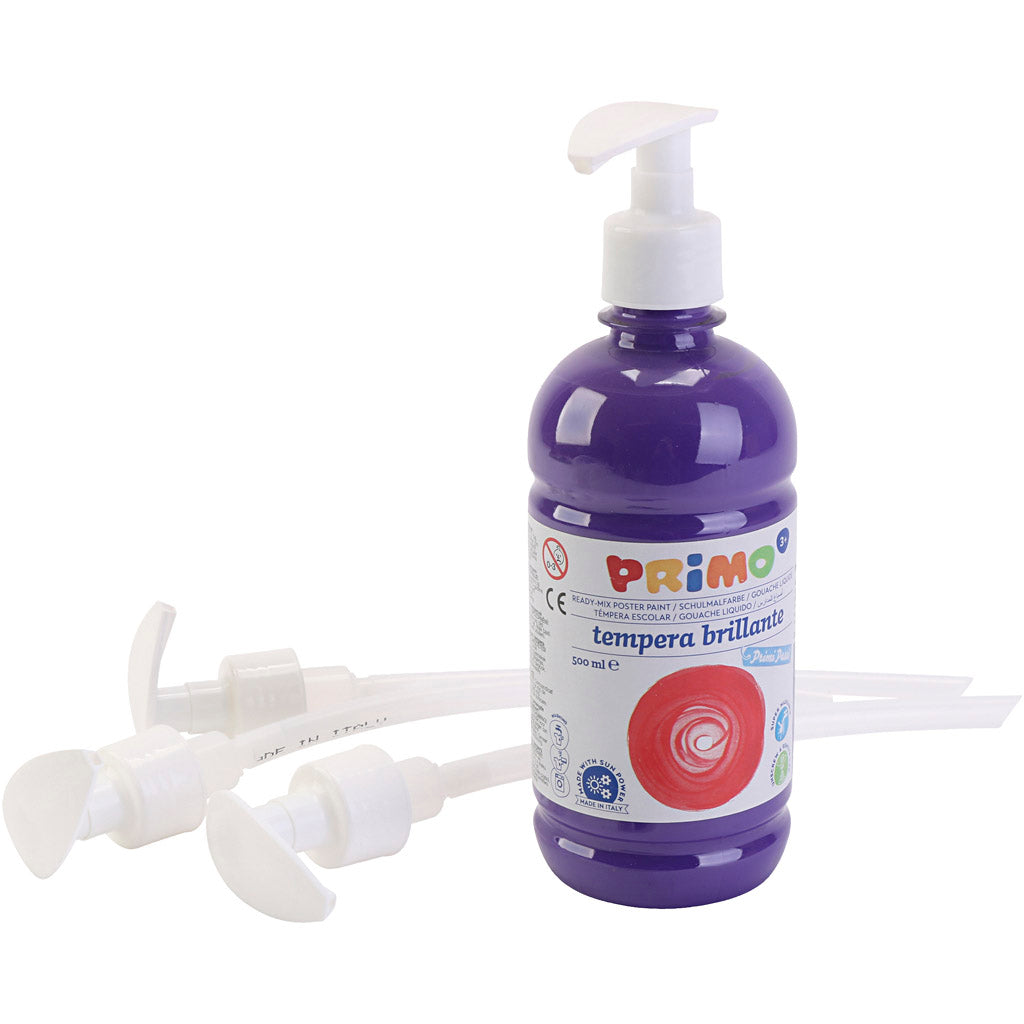 Primo verfpompen, l: 20 cm, d 3 cm, 12 stuk 1 doos