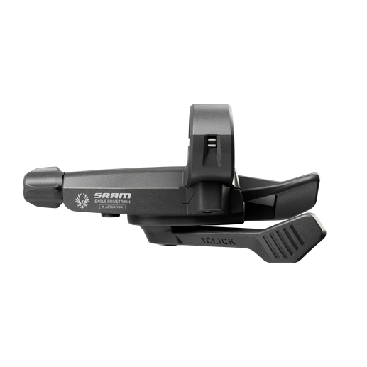 Sram shifter s100 eagle 12sp trigger single click integrated klem zwart