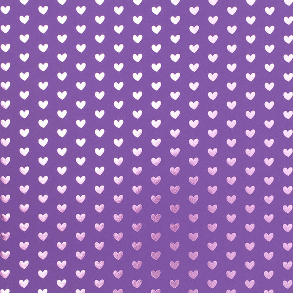 Bazzill • foil heart 30,5x30,5cm gummy bear
