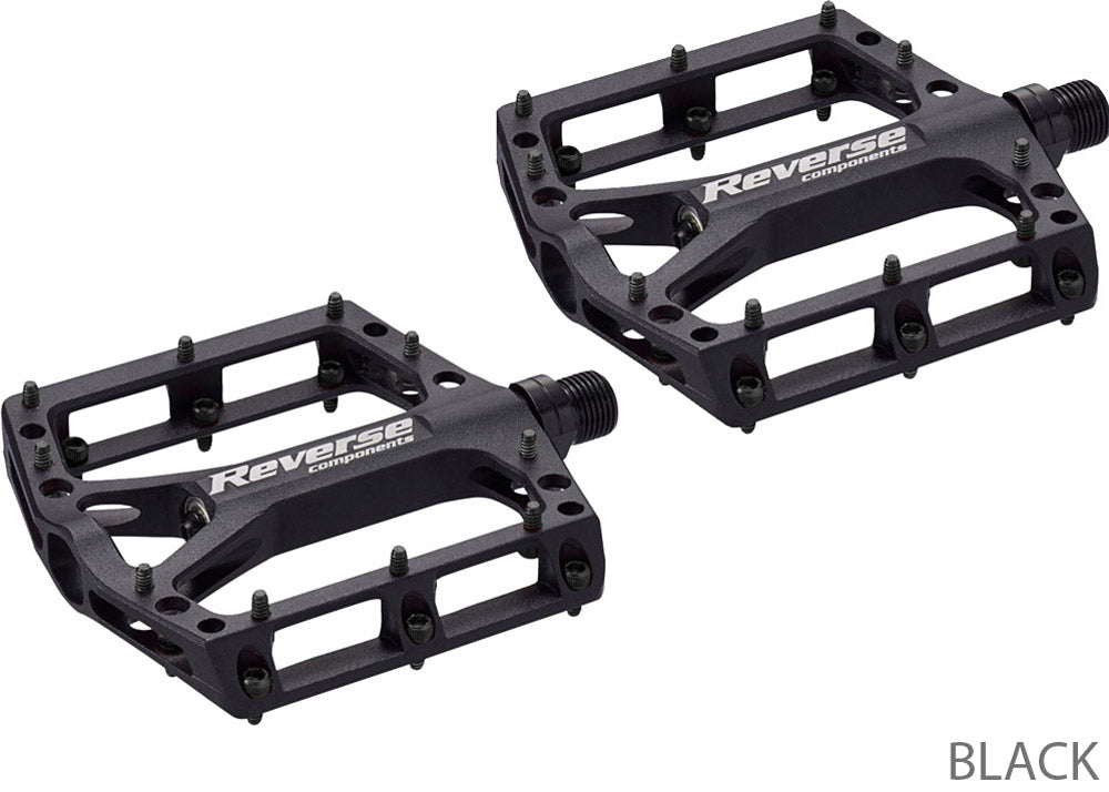 Reverse components black one platform pedals | black