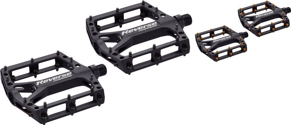 Reverse components black one platform pedals | black