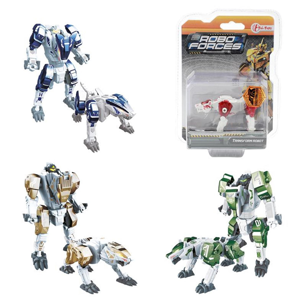 Roboforces transformerende robotdier