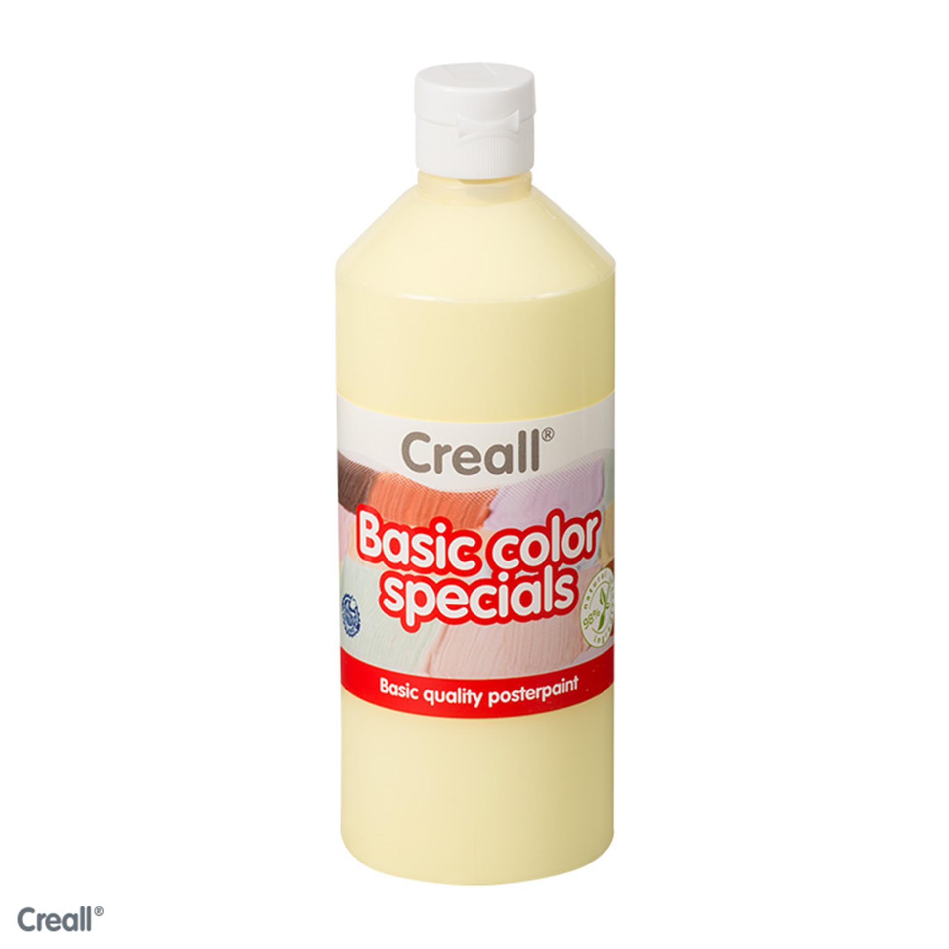 Creall schoolverf pastelgeel, 500 ml
