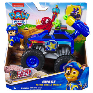 Paw Patrol reddingswielen achtervolging