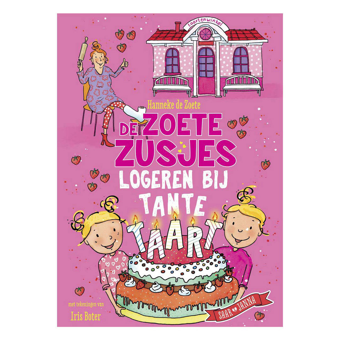 Centraal boekhuis de zoete zusjes logeren bij tante taart