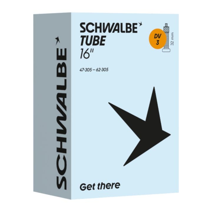 Schwalbe binnenband dv3 16 47 62-305 hv 32mm