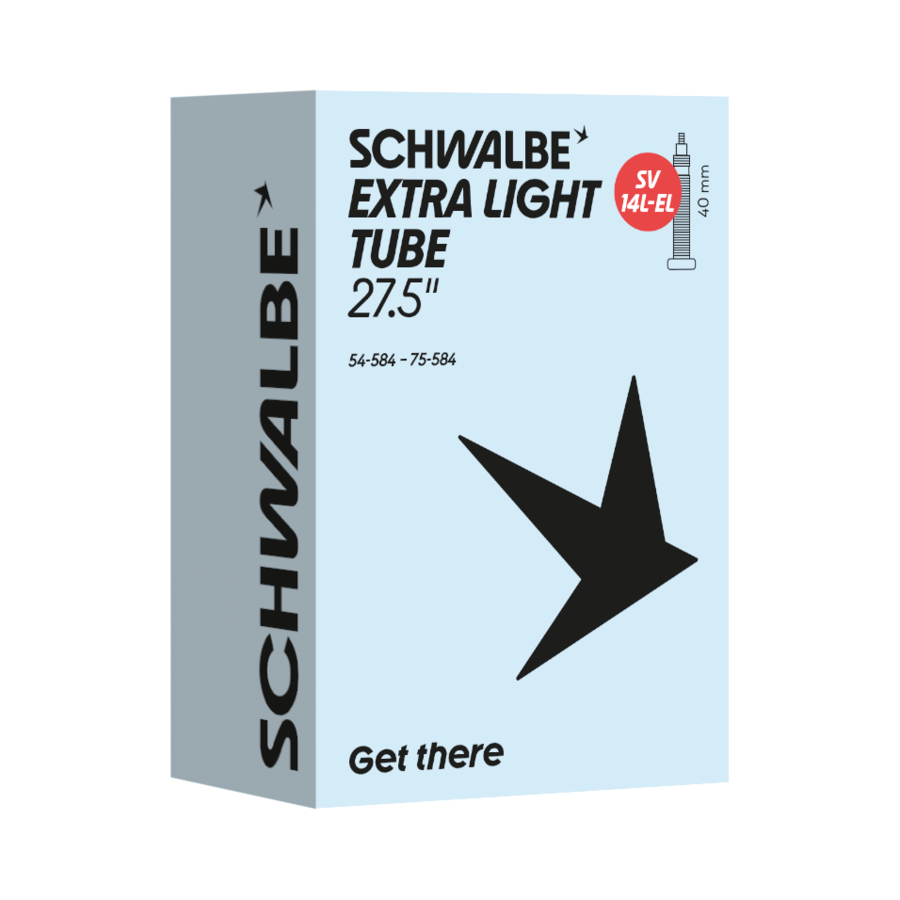 Schwalbe binnenband sv14l-el 27� 54 75-584 fv 40mm