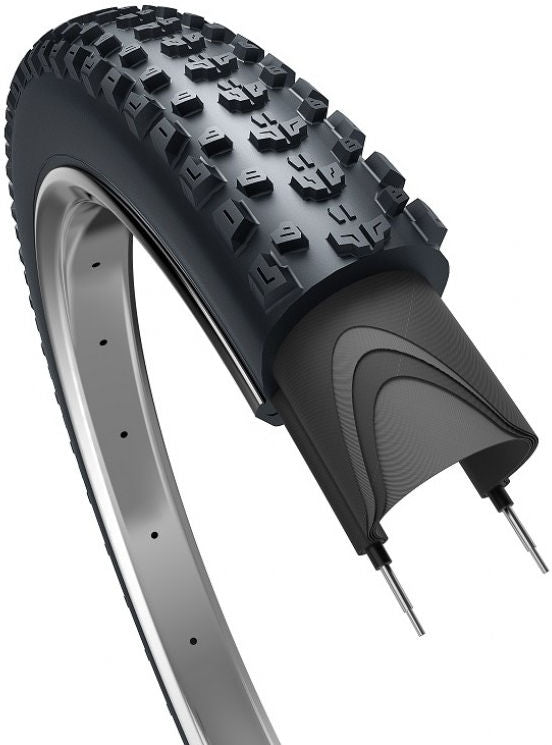 Edge Buitenband Springhaas 27,5 x 2,25 57-584 zwart