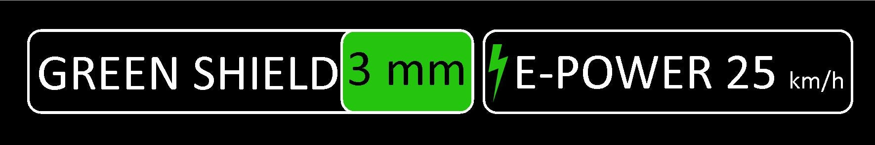 Rand buitenband metro elite protect 26 x 1,75 47-559 mm - zwart met reflectie