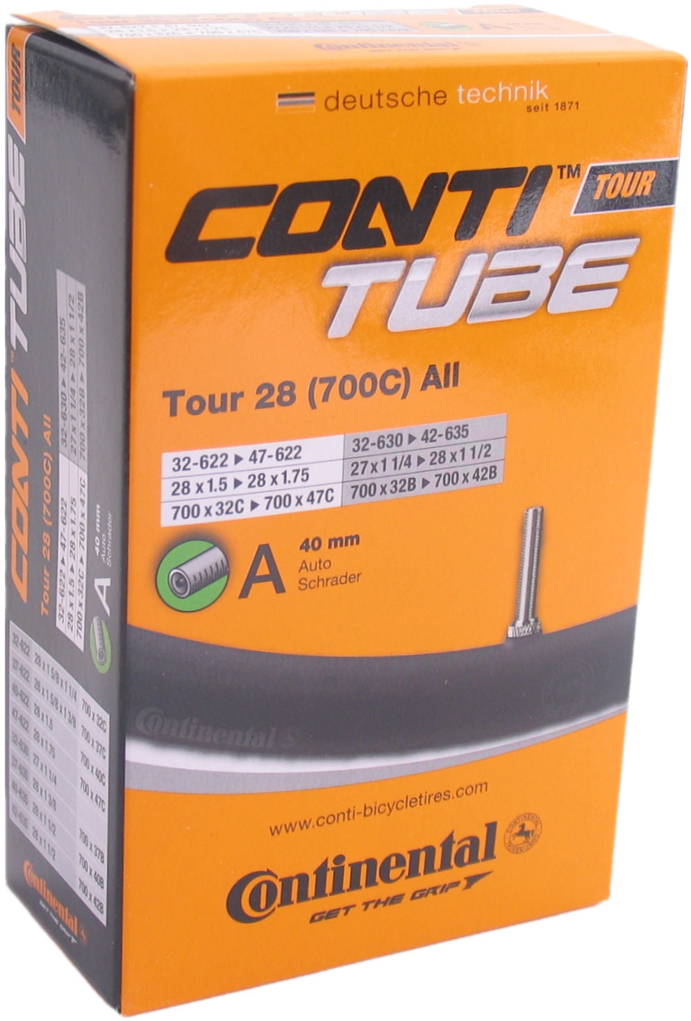 Binnenband Continental 28 Tour All - 32 47-622 - AV40mm ventiel