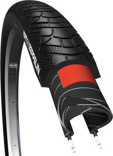 Pneu CST Zeppelin 28 x 2.00 50-622mm anti crevaison - noir avec reflet