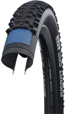 Schwalbe Vouwband Smart Sam DD RaceGuard 29 x 2,60 65-622 mm zwart