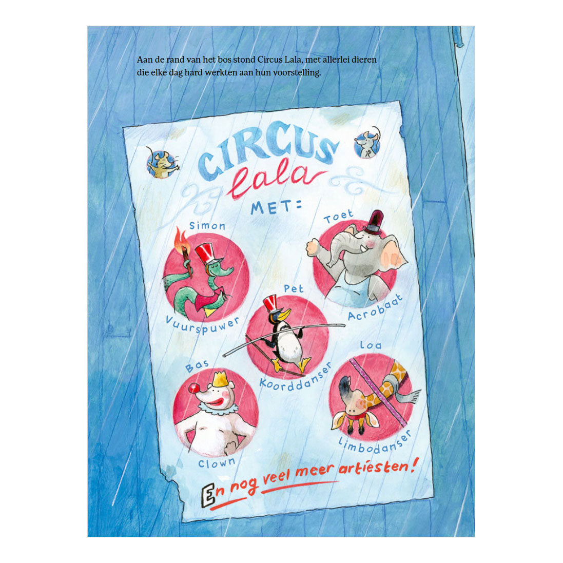 Centraal boekhuis het luchtcircus - prentenboek